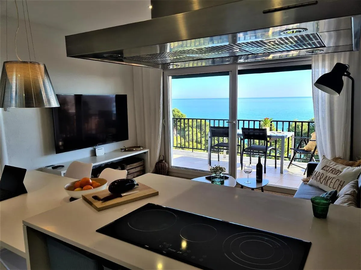 Ático de diseño sobre la Cala de las Sirenas!! Miami Platja