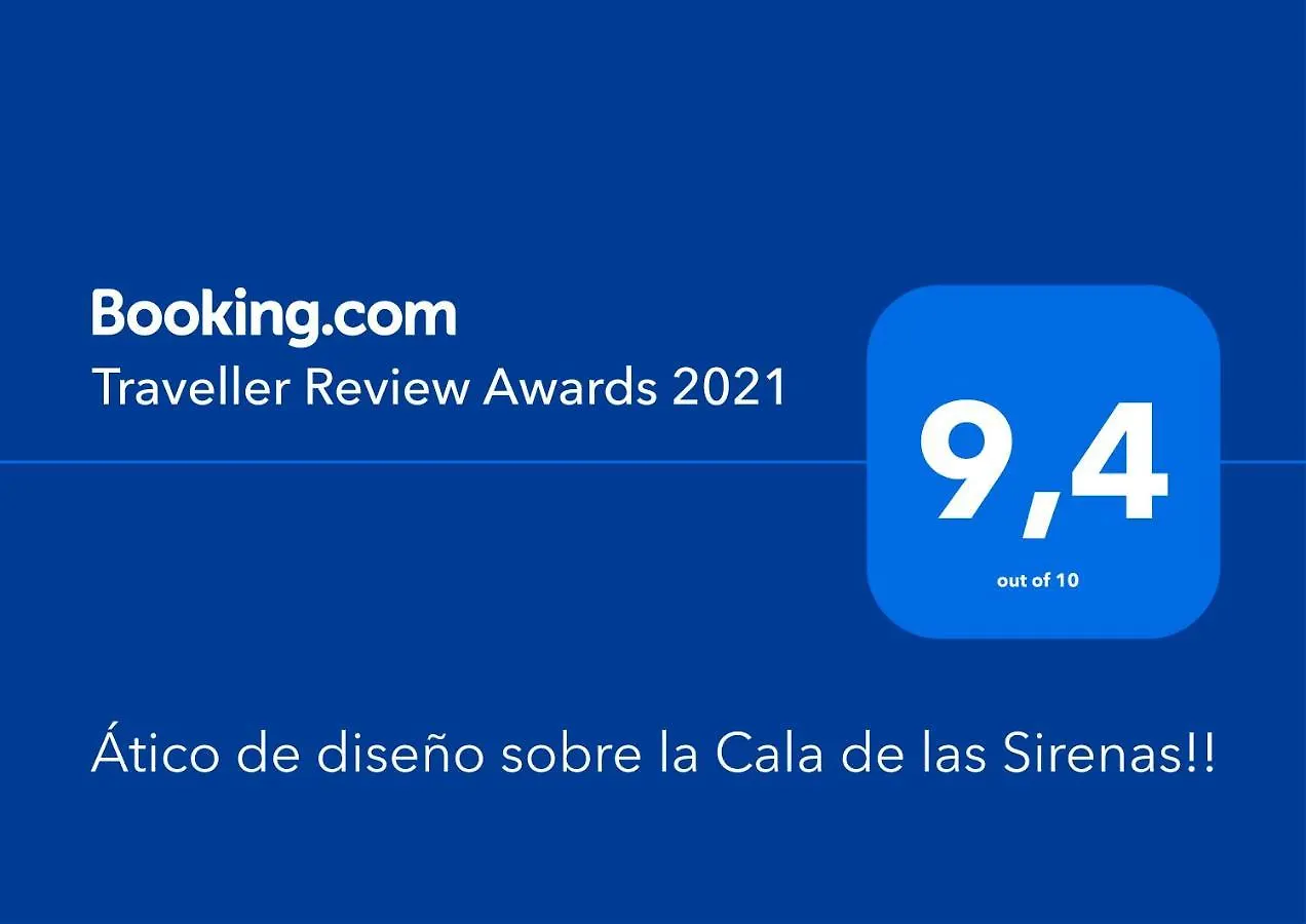 Apartamento Ático de diseño sobre la Cala de las Sirenas!! Miami Platja