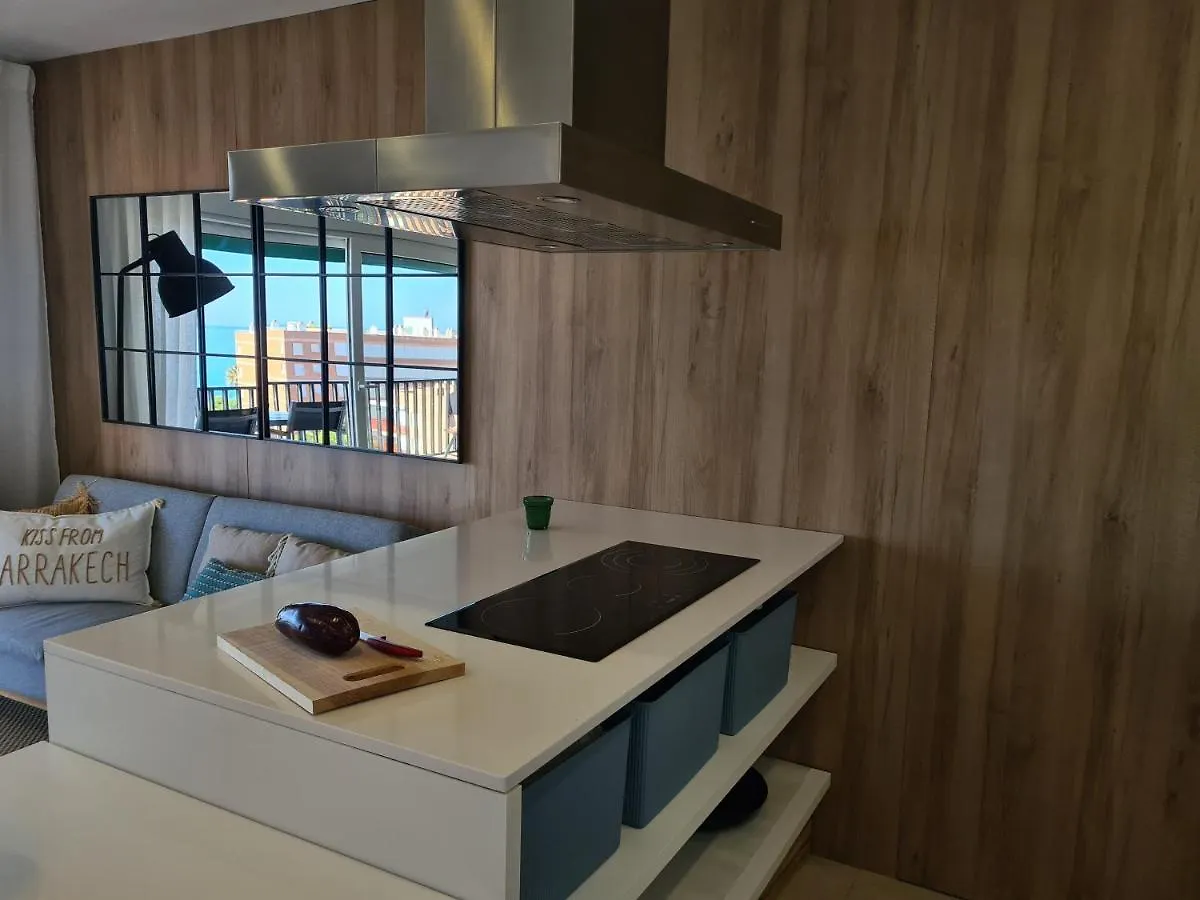 Atico De Diseno Sobre La Cala De Las Sirenas!! Miami Playa Apartment